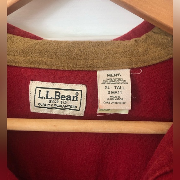 LL Bean Chamois Shooting Shirt XLT - Picture 3 of 8